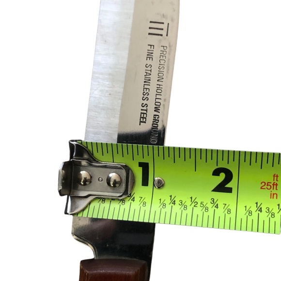 Maxam Precision Hollow Ground Fine Stainless Steel Knives - Picture 11 of 15